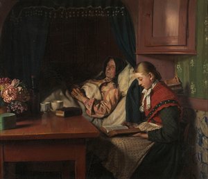Grandmother on Sickbed